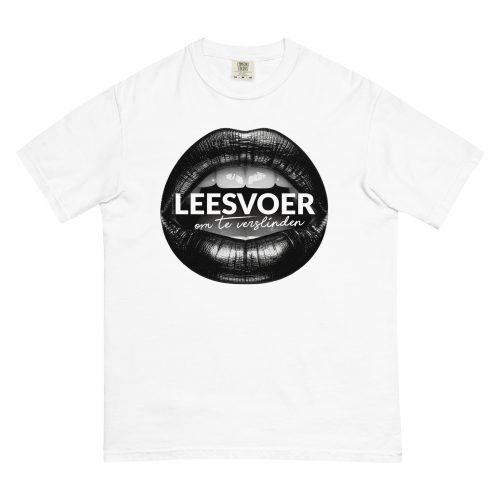 Leesvoer om te verslinden – unisex heavyweight T-shirt
