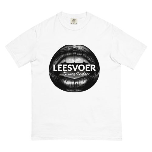 Leesvoer om te verslinden – unisex heavyweight T-shirt