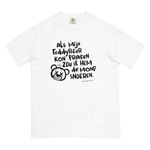 Teddy shhh – unisex heavyweight T-shirt